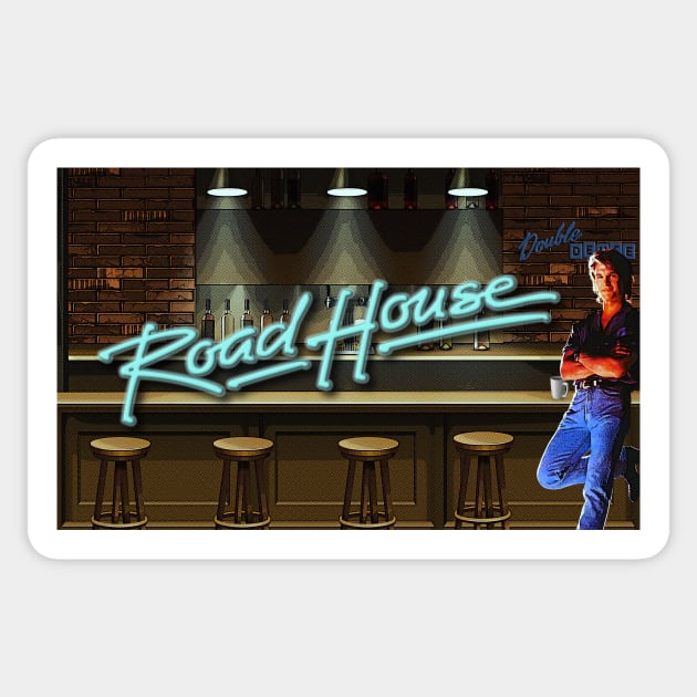 Road House Sticker by 3 Guys and a Flick